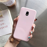 candy color silicone phone case on for samsung galaxy....