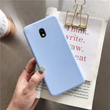 candy color silicone phone case on for samsung galaxy....