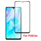 2 in 1 protective glass and camera back cover for huawei p30 lite