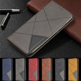 Huawei Y6 2019 Case Magnetic Leather Slim Case