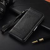 Wallet Leather Case for Huawei Y5