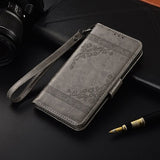 Wallet Leather Case for Huawei Y5