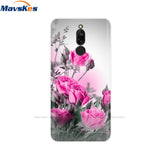 Flower Printed Case For Xiaomi Redmi 8