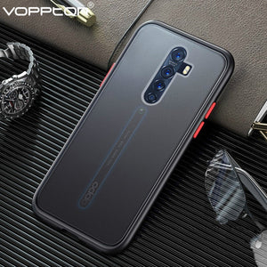 Frosted Translucent Case For OPPO Protective Back Cover