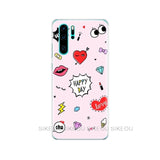 case for Huawei P30 Pro Case Silicone Phone Back Cover