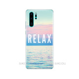 case for Huawei P30 Pro Case Silicone Phone Back Cover