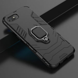For Oppo A1k Finger Ring Case Hard Phone Case