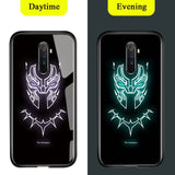 For Oppo Luminous Avengers Tempered Glass Casing Cover