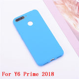 Silicone Case on for Huawei Y6 Prime